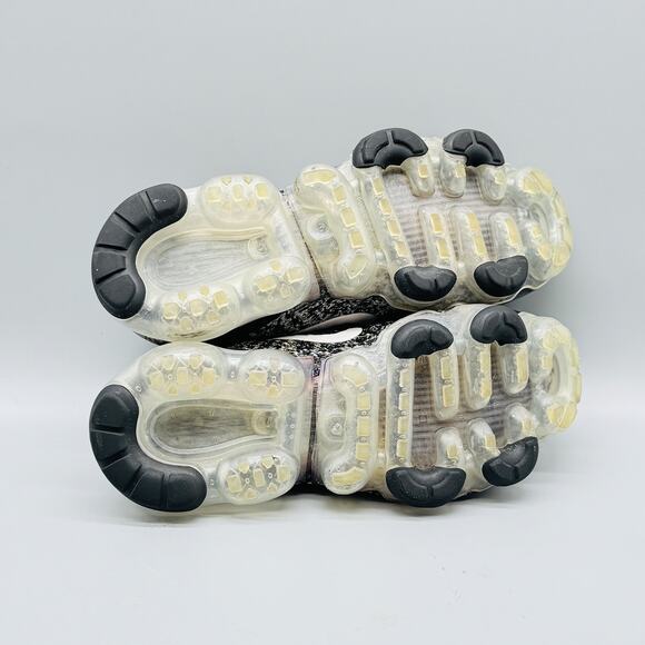 Nike Air Vapormax Flyknit 3 Shoes Womens 5 Black White Oreo Sneakers Trainers - Picture 9 of 11